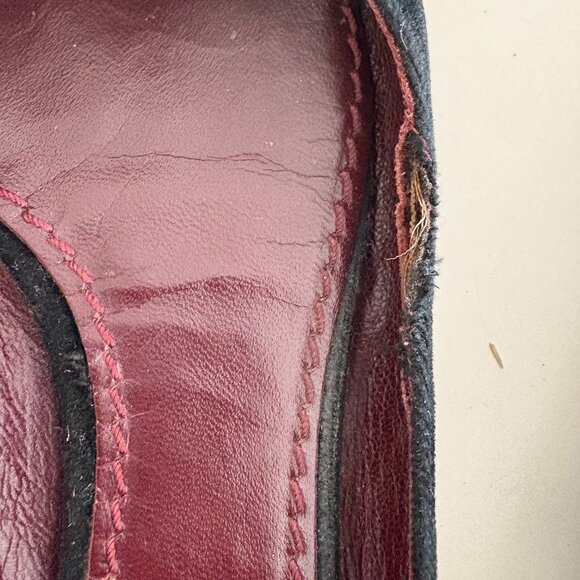 Marc Jacobs Black Velvet Ballet Flats Size 39.5 ⚫️ - Picture 5 of 6